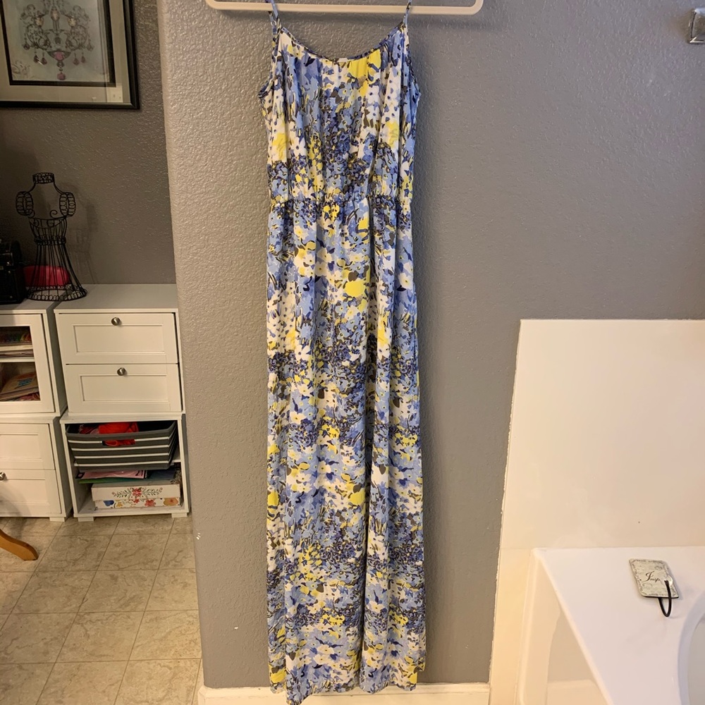 Banana Republic Silk Maxi Dress